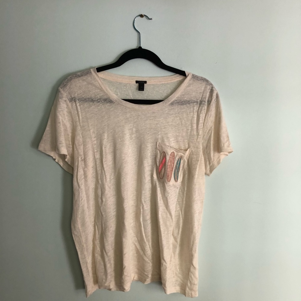 J Crew Pocket Tee
